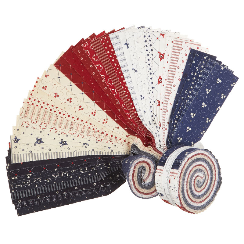 Star & Stripe Gatherings Jelly Roll