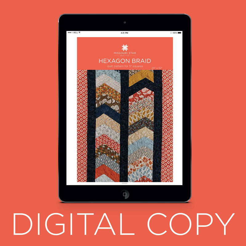 Digital Download - Hexagon Braid Pattern by MSQC