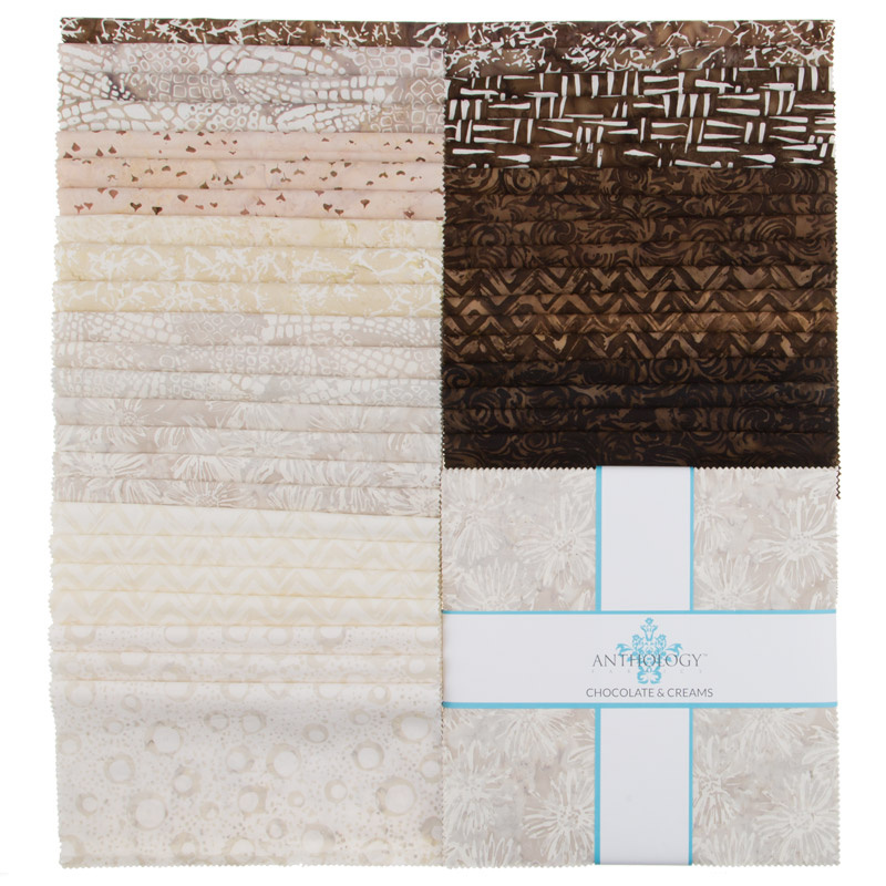 Chocolate and Creams Batiks 10