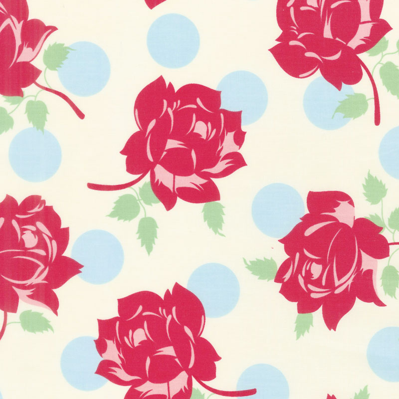 Cheeky - Swell Blue Raspberry Sweet Cream Yardage