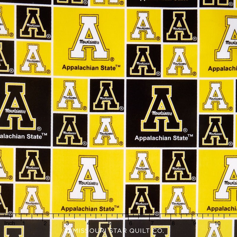 College - Appalachian State Allover Yardage