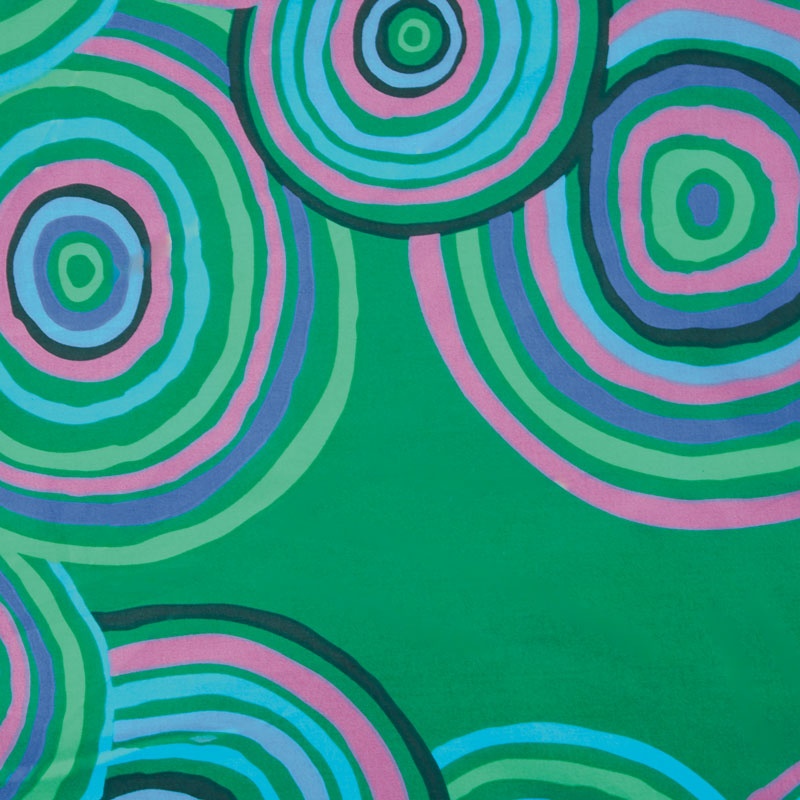 The Kaffe Fassett Collective - Circles Green 108" Wide Backing