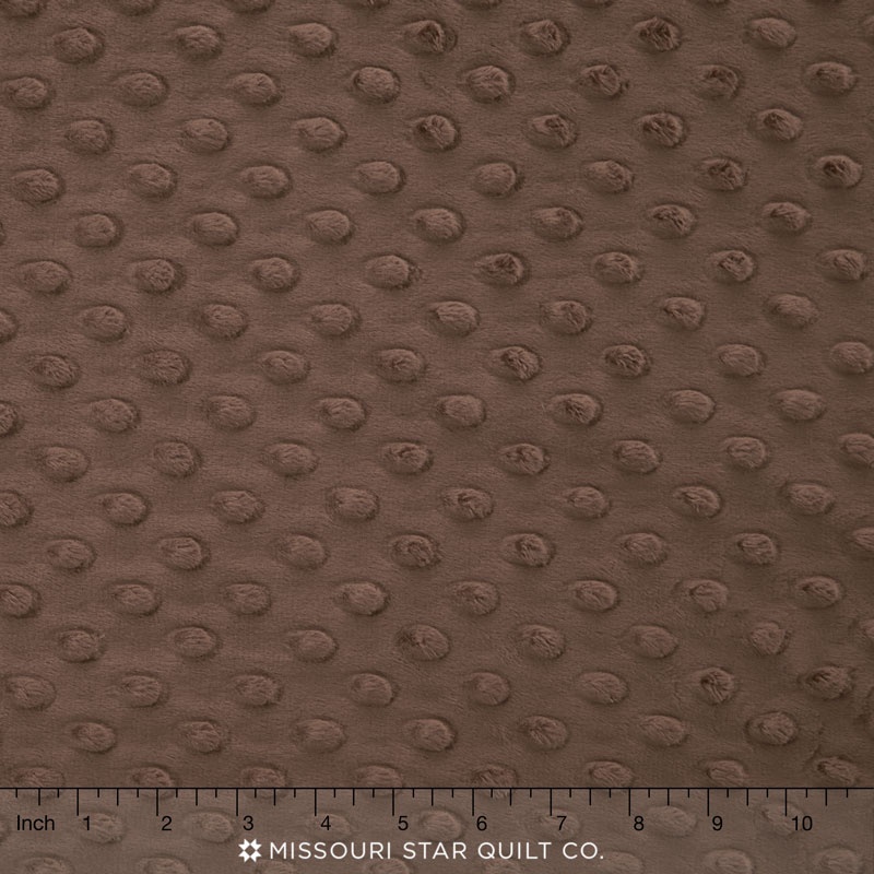 Cuddle Embossed Dimple - Brown 60