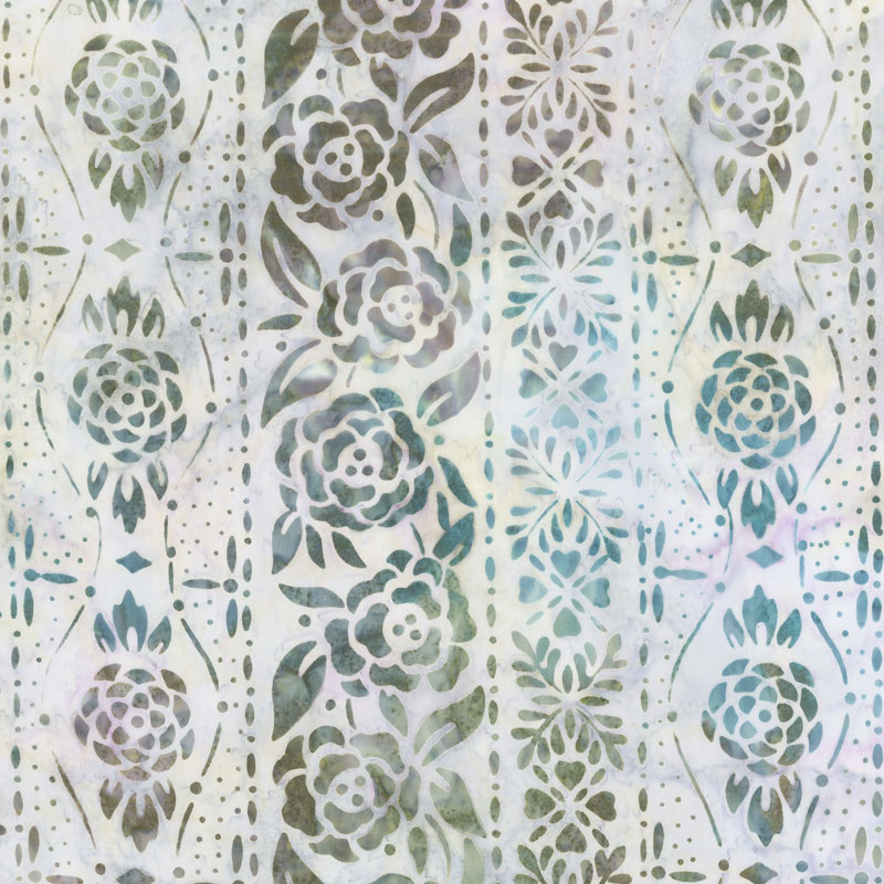 Artisan Batiks - Terrace Flowers Garden Yardage