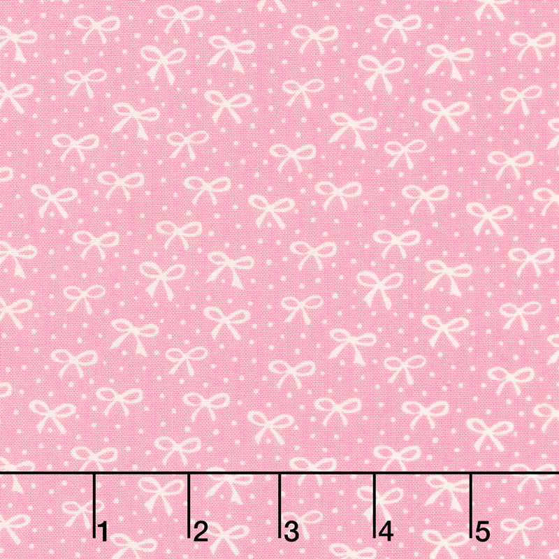 Best Friends Forever - Just a Pretty Bow Dark Pink Yardage