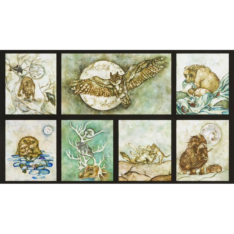 Wilderness Expressions - Animals Adventure Digitally Printed Panel