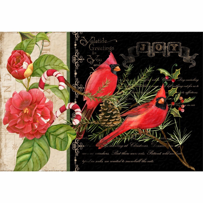 Christmas in the Wildwood Placemats Kit