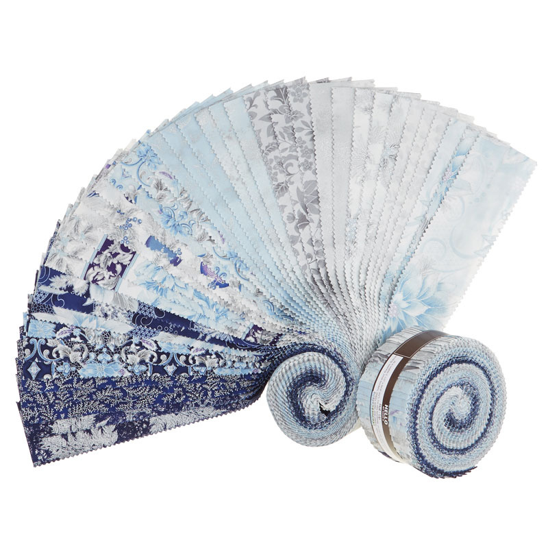 Holiday Flourish 12 Peacock Metallic Roll Up