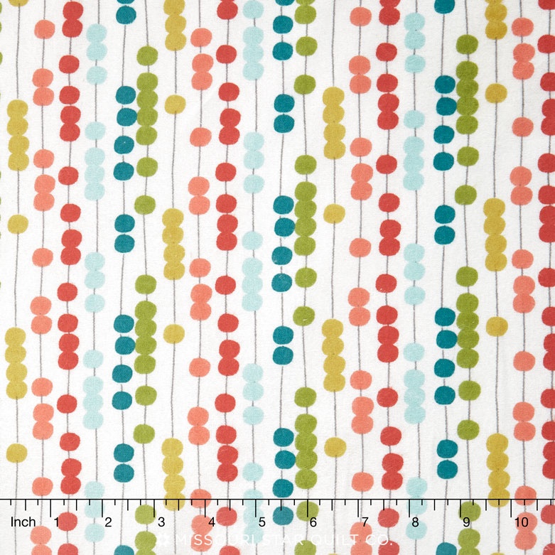 Mixed Bag 2017 - Abacus Cloud Multi Flannel Yardage
