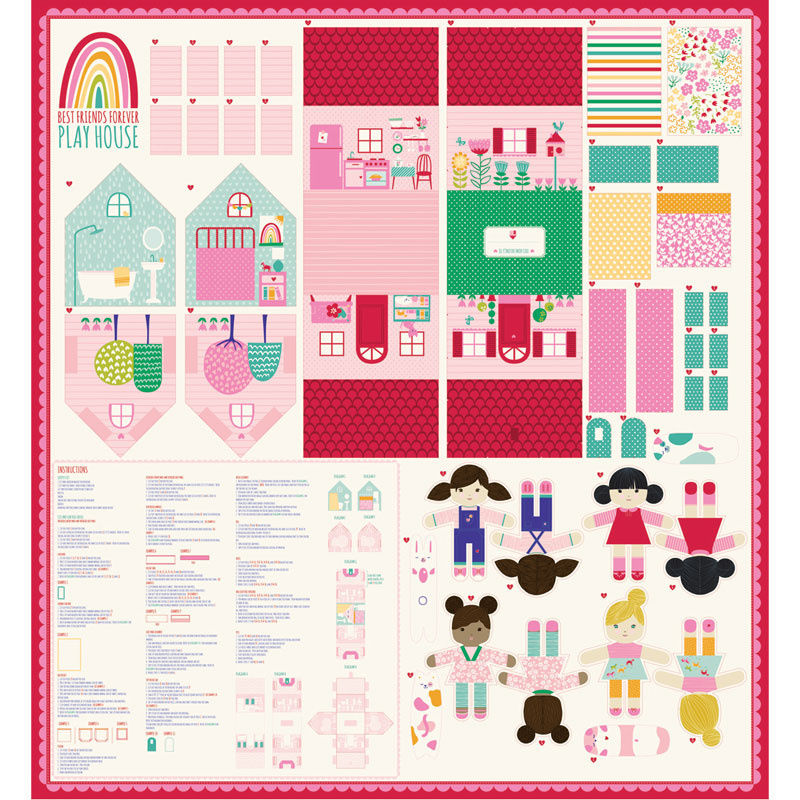 Best Friends Forever - Cut & Sew Playhouse 65