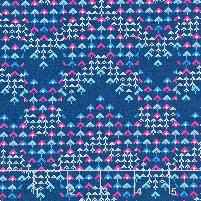 Soul Mate - Prismatic Navy Yardage