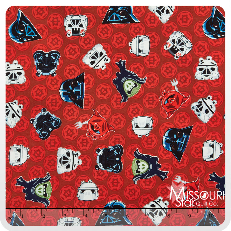 Angry Birds - Star Wars Heads of Empire Red Yardage