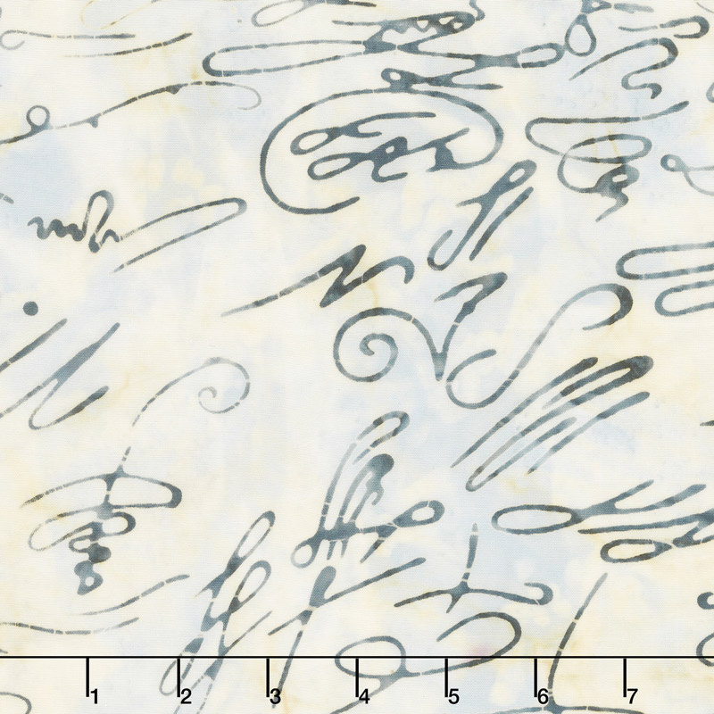 Signature Batiks - Chicken Scratch Invisible Ink Yardage