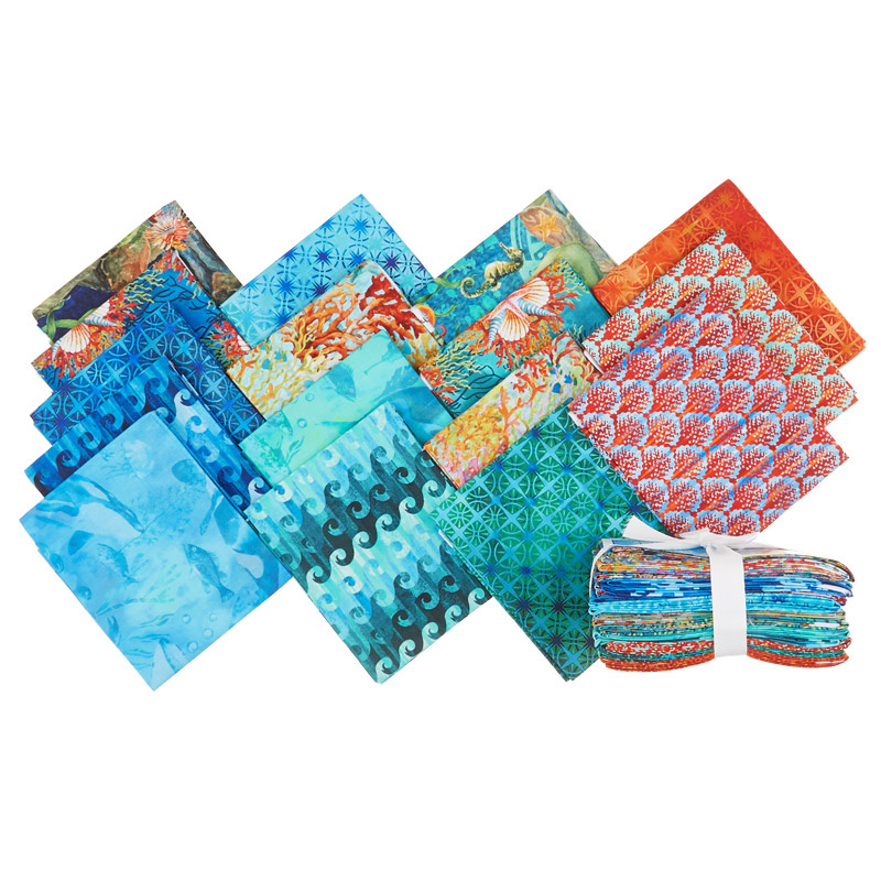 Calypso Digitally Printed Fat Quarter Bundle