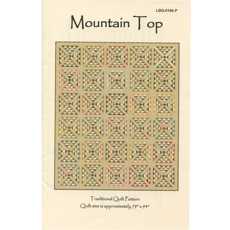 Mountain Top Quilt Pattern