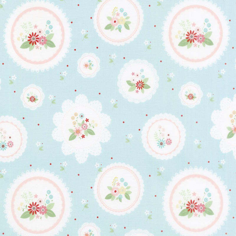 Vintage Keepsakes - VIntage Main Aqua Yardage