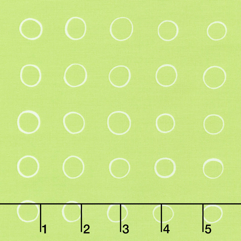 Cottage Joy - Ring Dot Green Yardage