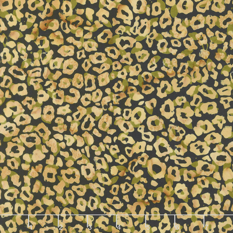 Wild Things Batiks - Leopard Sahara Yardage