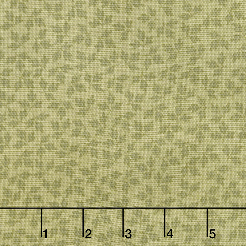 A Fruitful Life - Mini Leaves Green Yardage