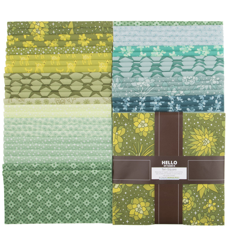 Terrarium Favorites Green Palette Ten Squares