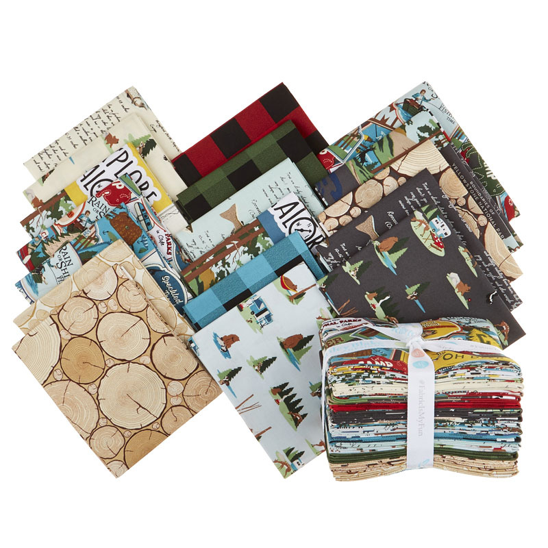 Gone Camping Fat Quarter Bundle