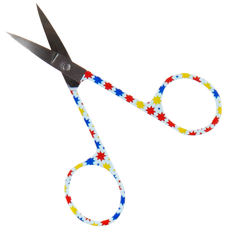 Missouri Star Embroidery Scissors - Bright Stars Motif