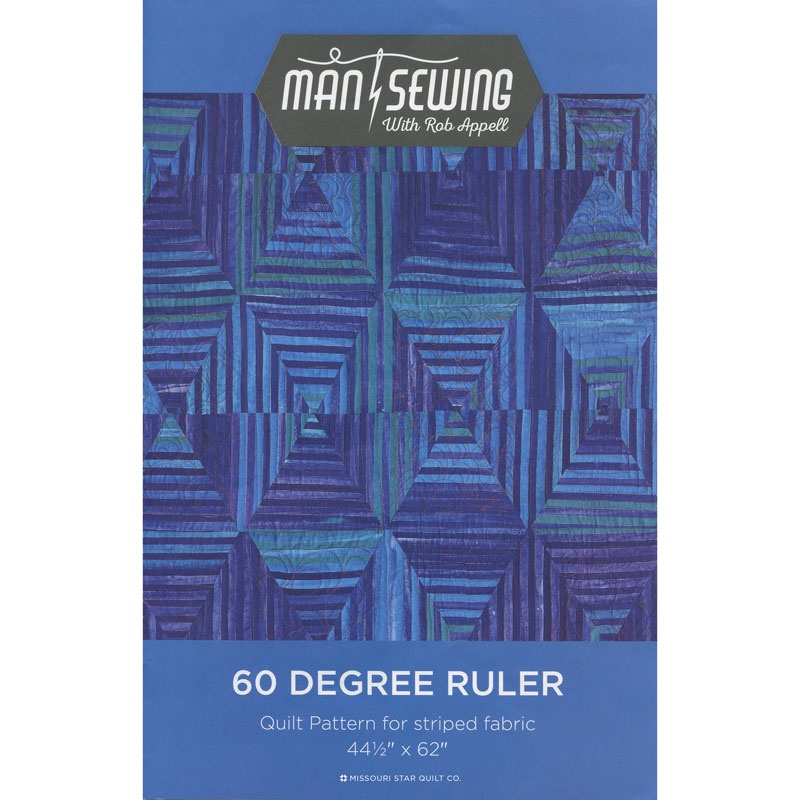 Man Sewing 60 Degrees Pattern