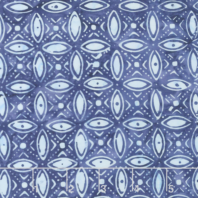 Calypso Batiks - Geometric Twilight Yardage