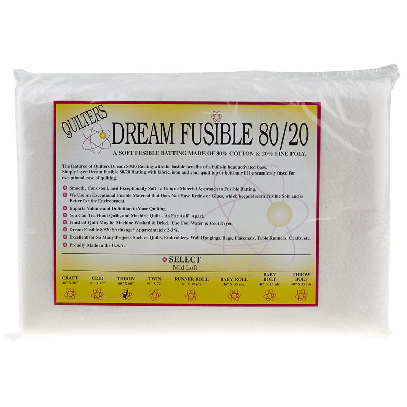 Quilter's Dream Fusion Throw Batting