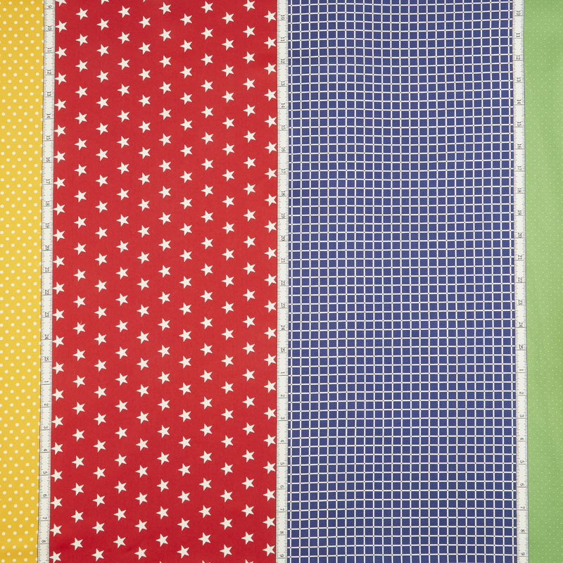 Sweet Harmony - Four in One Red Star Running Yardage