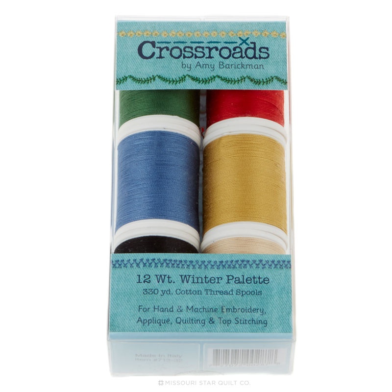 Sulky King Spools - Crossroads Denim - Winter Assortment - 6 Color