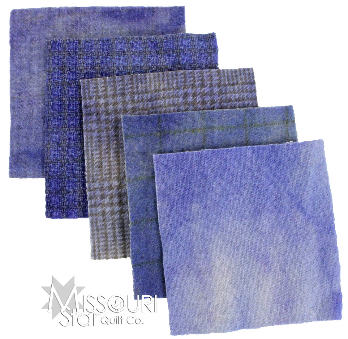 Wisteria Wool Charm Pack