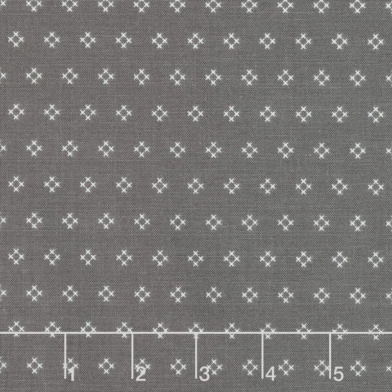 Autumn Love - Cross Stitch Gray Yardage