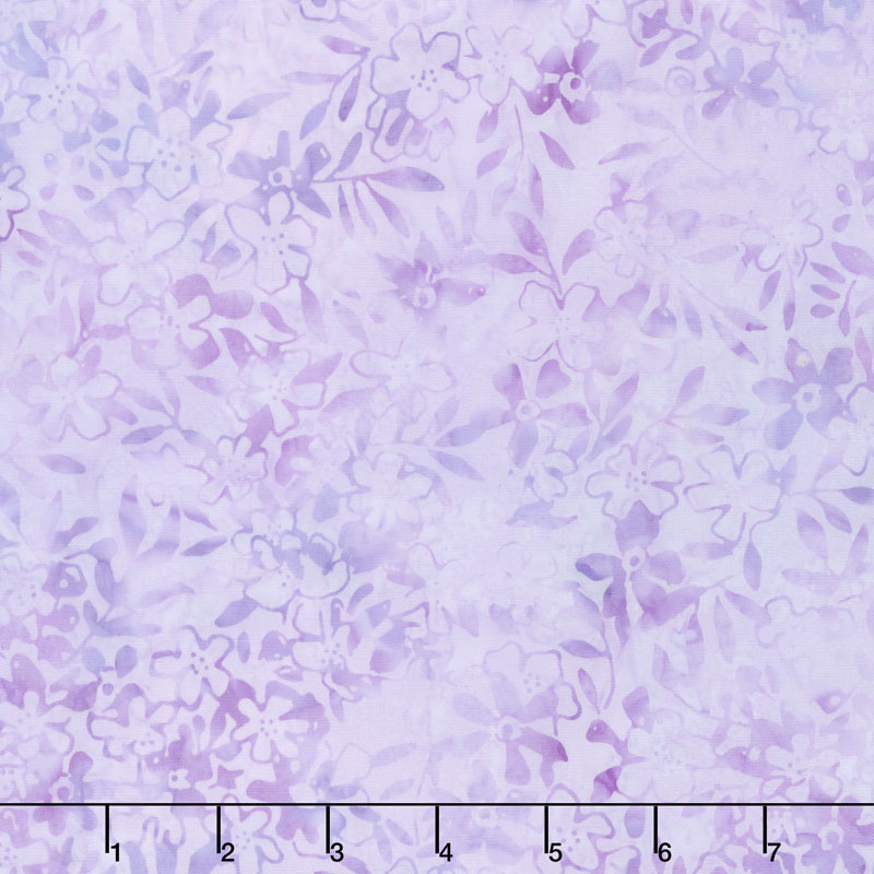 Tonga Batiks - Magic Spring Blossom Lavender Yardage