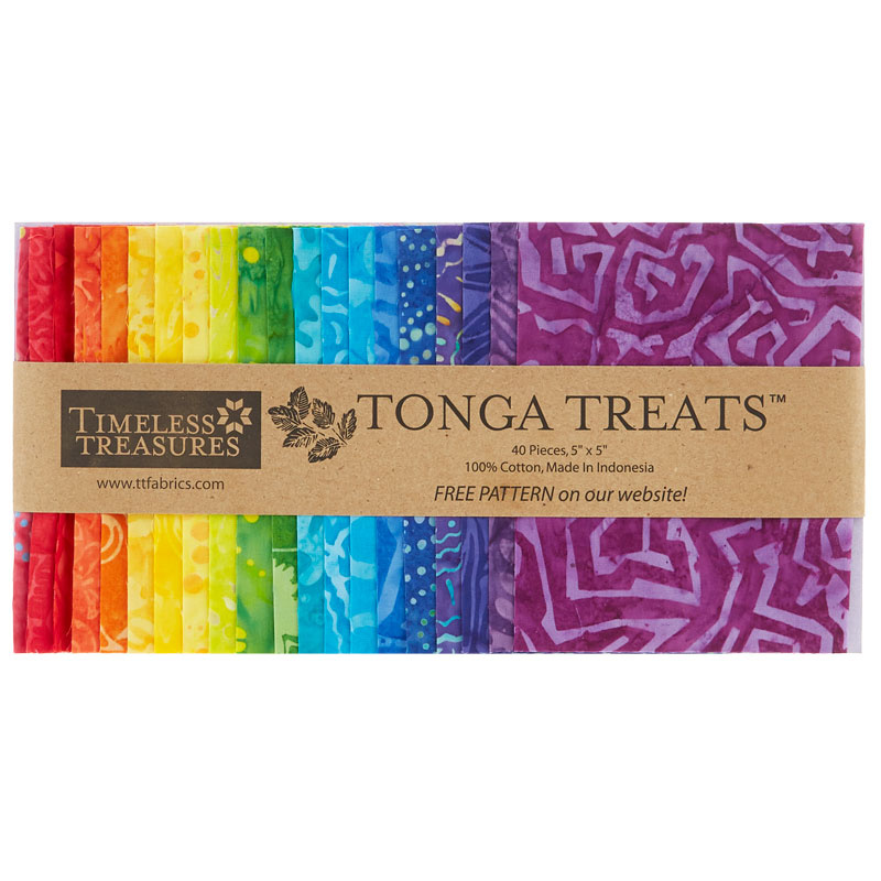 Tonga Treats Batiks - Vivid Minis