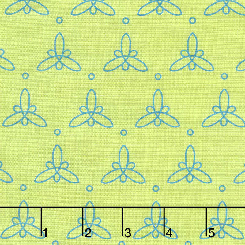Gypsy - Tri Petals Citrus Yardage