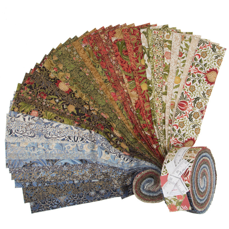 Morris Holiday Metallic Jelly Roll