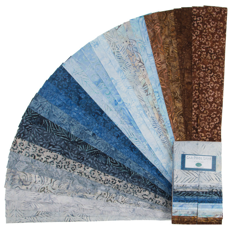 Car-Pool Lane Batiks 40 Karat Jewels