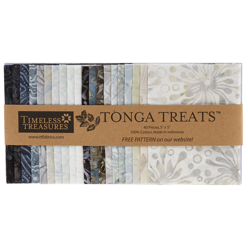 Tonga Treats Batiks - Graphite Minis