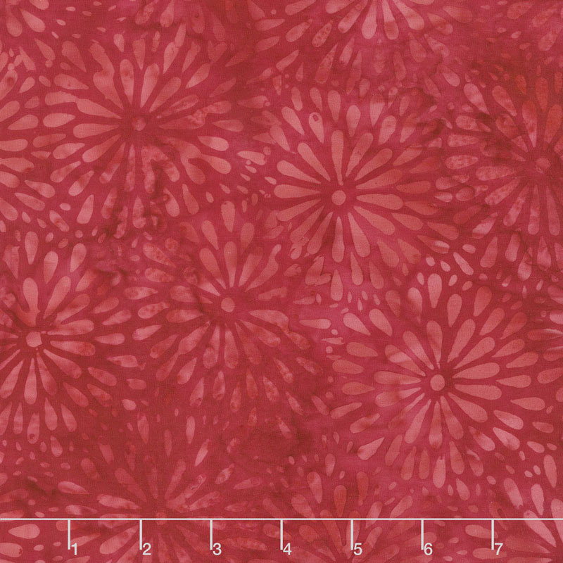 Moroccan Bazaar Batiks - Mum Cardinal Yardage