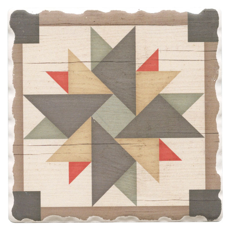 Barn Quilts Coaster Windmill Graphic Impressions Graphic Im...