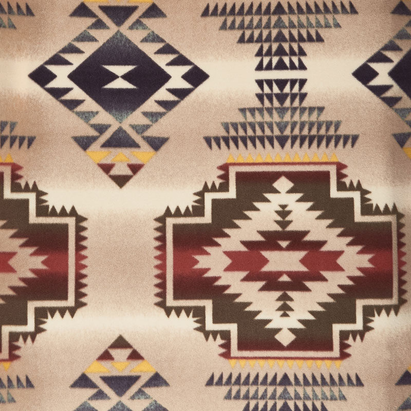 Winterfleece Prints Southwest - Windrunner Tan Fleece Yardage