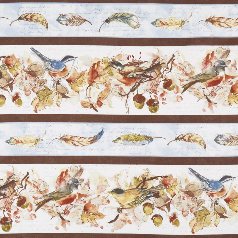 Forest Dance - Repeating Stripe Multi Yardage