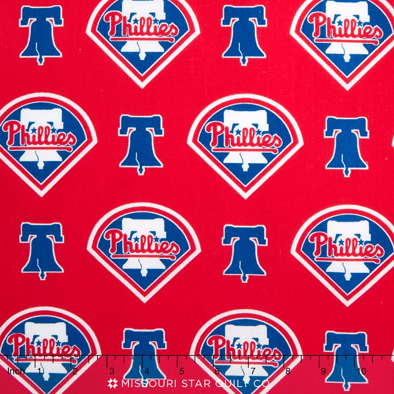 MLB Major League Baseball - Philidelphia Phillies Allover Yardage