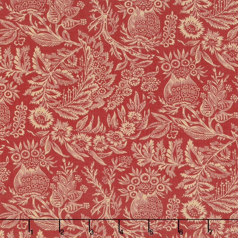 Atelier De France - Beau Rivage Rouge Yardage