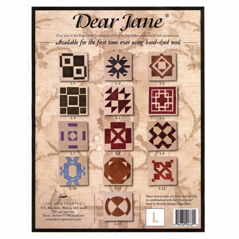 Dear Jane Row L Kit