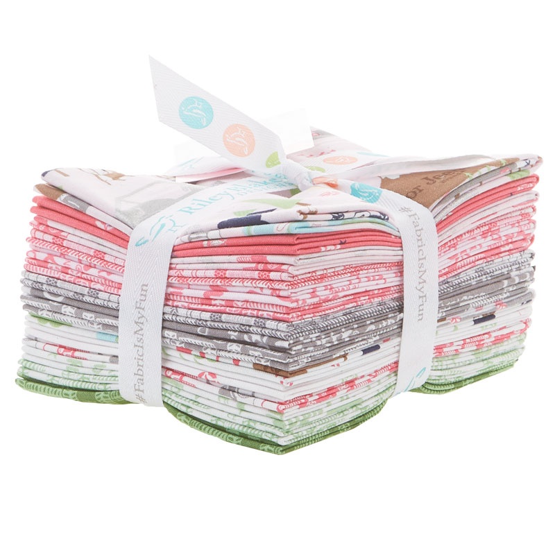 J is for Jeep - Pink Colorway Fat Quarter Bundle