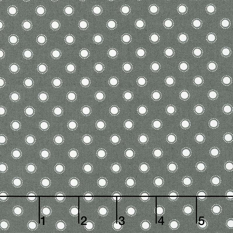 Bloomington - Parisian Dot Charcoal 108
