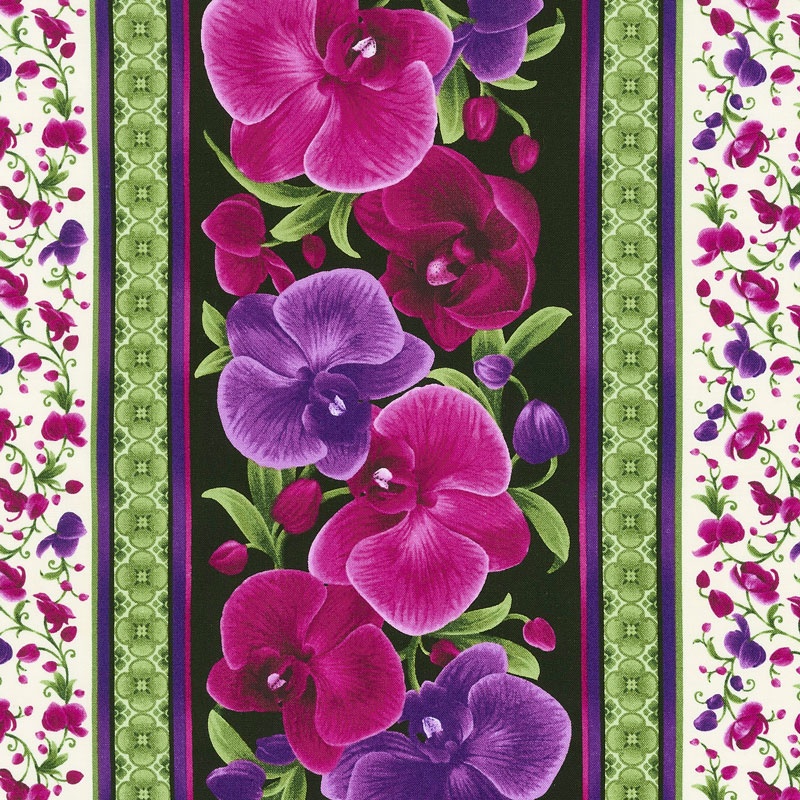 Wild Orchid - Orchid Stripe Magenta Yardage
