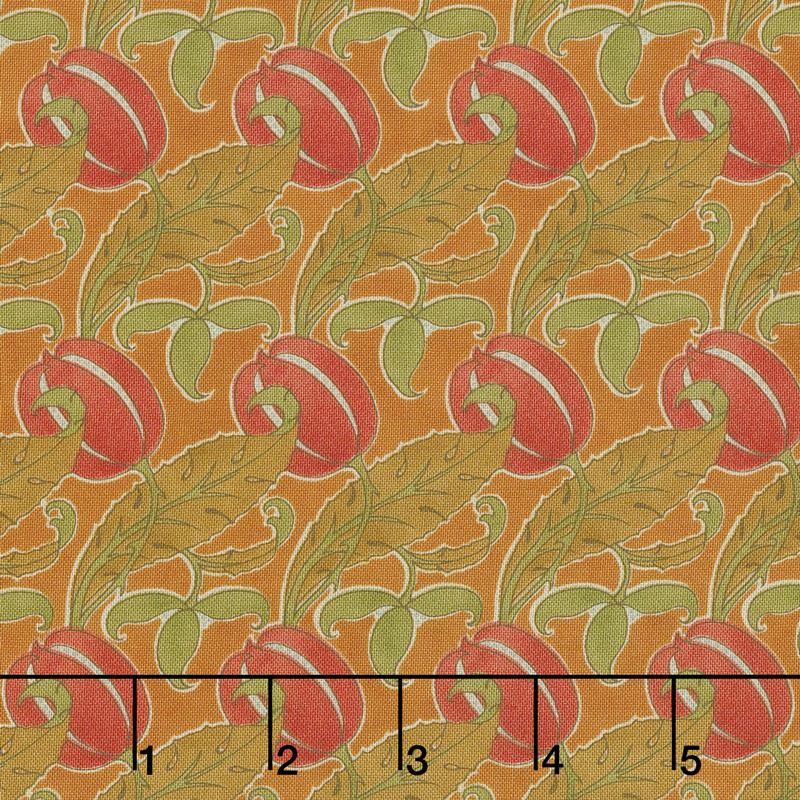 Voysey - The Gordon 1897 Amber Yardage